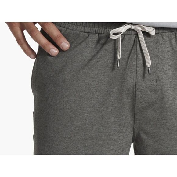 Vuori Sunday Performance Short 7.5" in Dusty Pine Heather Size M - Picture 6 of 10